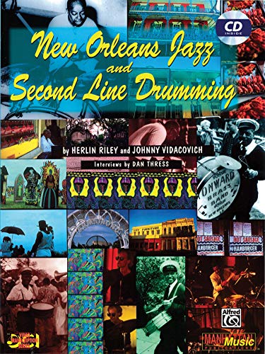 New Orleans Jazz and Second Line Drumming: Book & CD