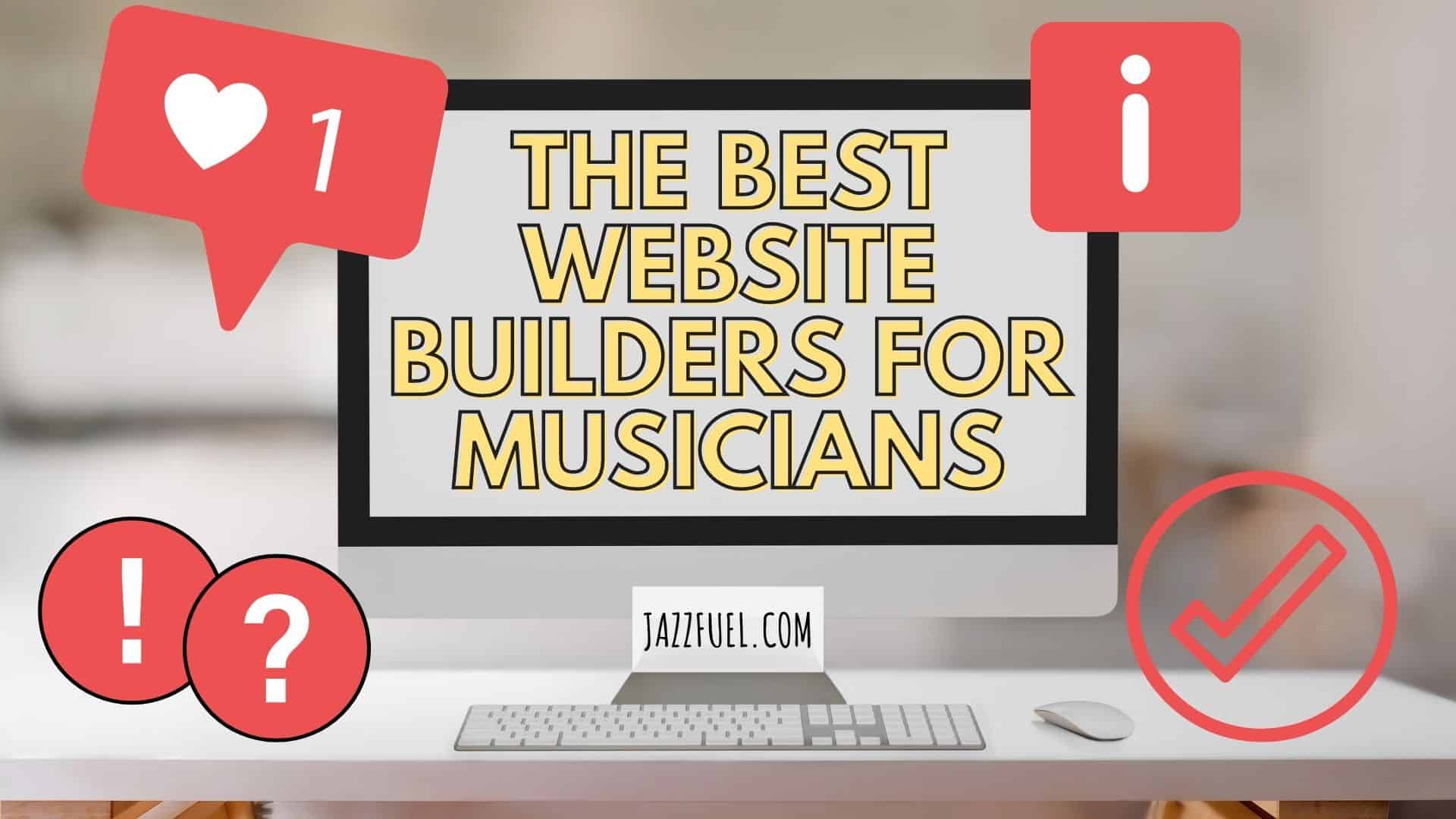 Musician Websites – The Best Platforms in 2025