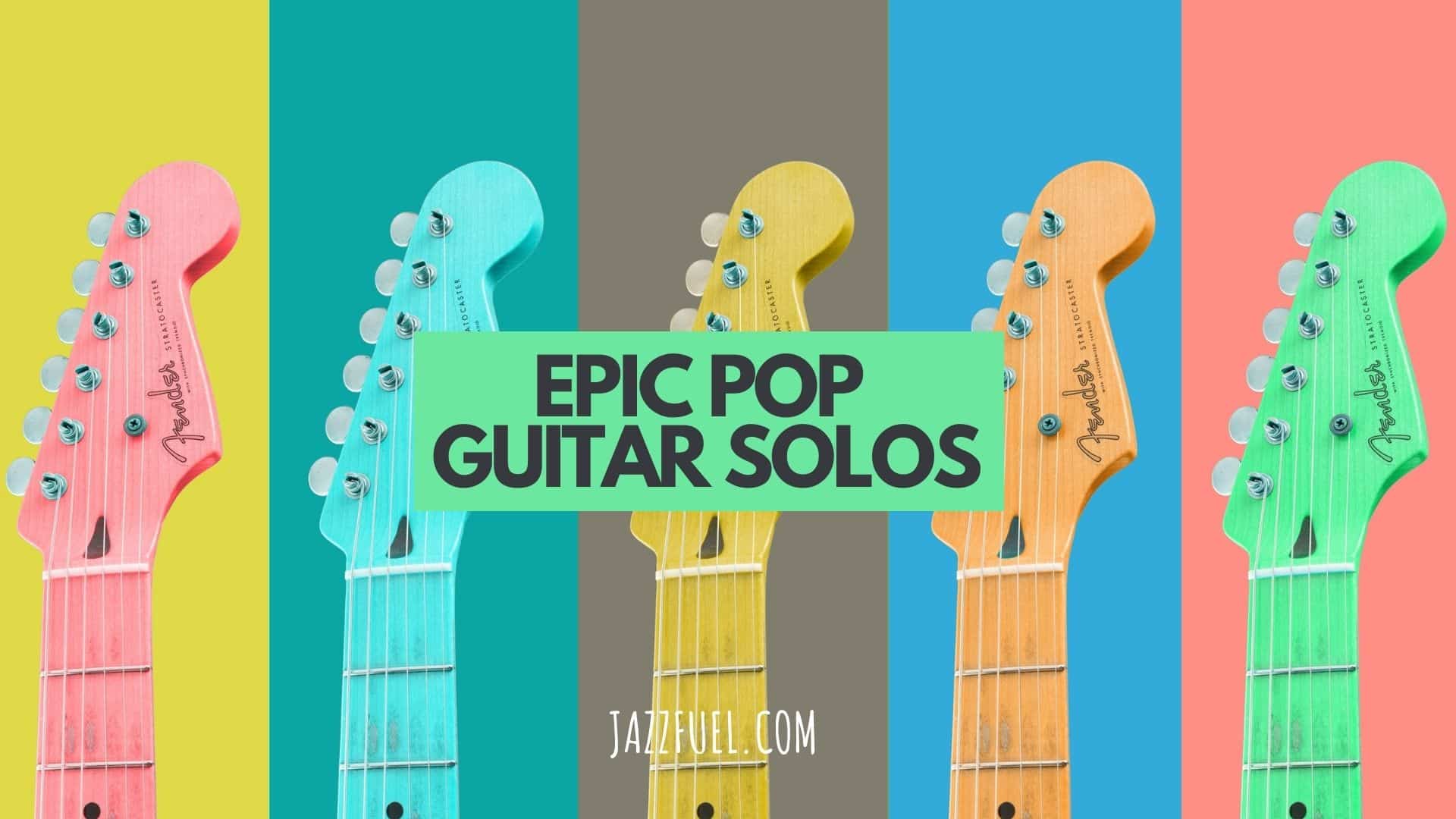 Best pop guitar solos