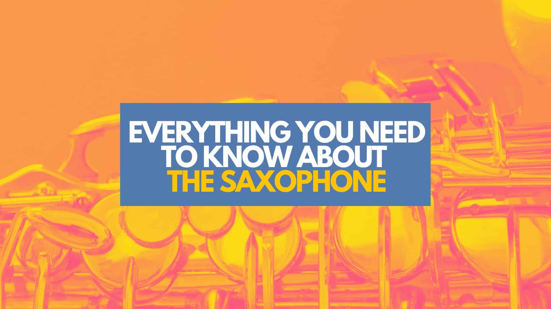The Saxophone (cover image)