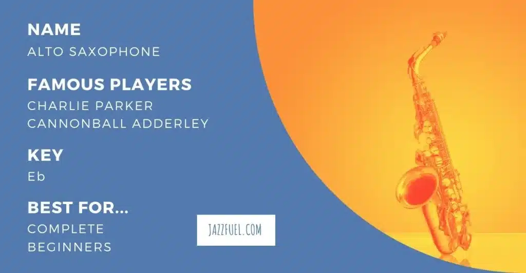 alto saxophone for beginners - quick facts